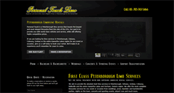 Desktop Screenshot of peterboroughlimoservice.com